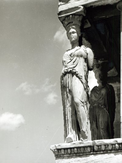 Caryatid from the Erechtheion (detail) by Greek